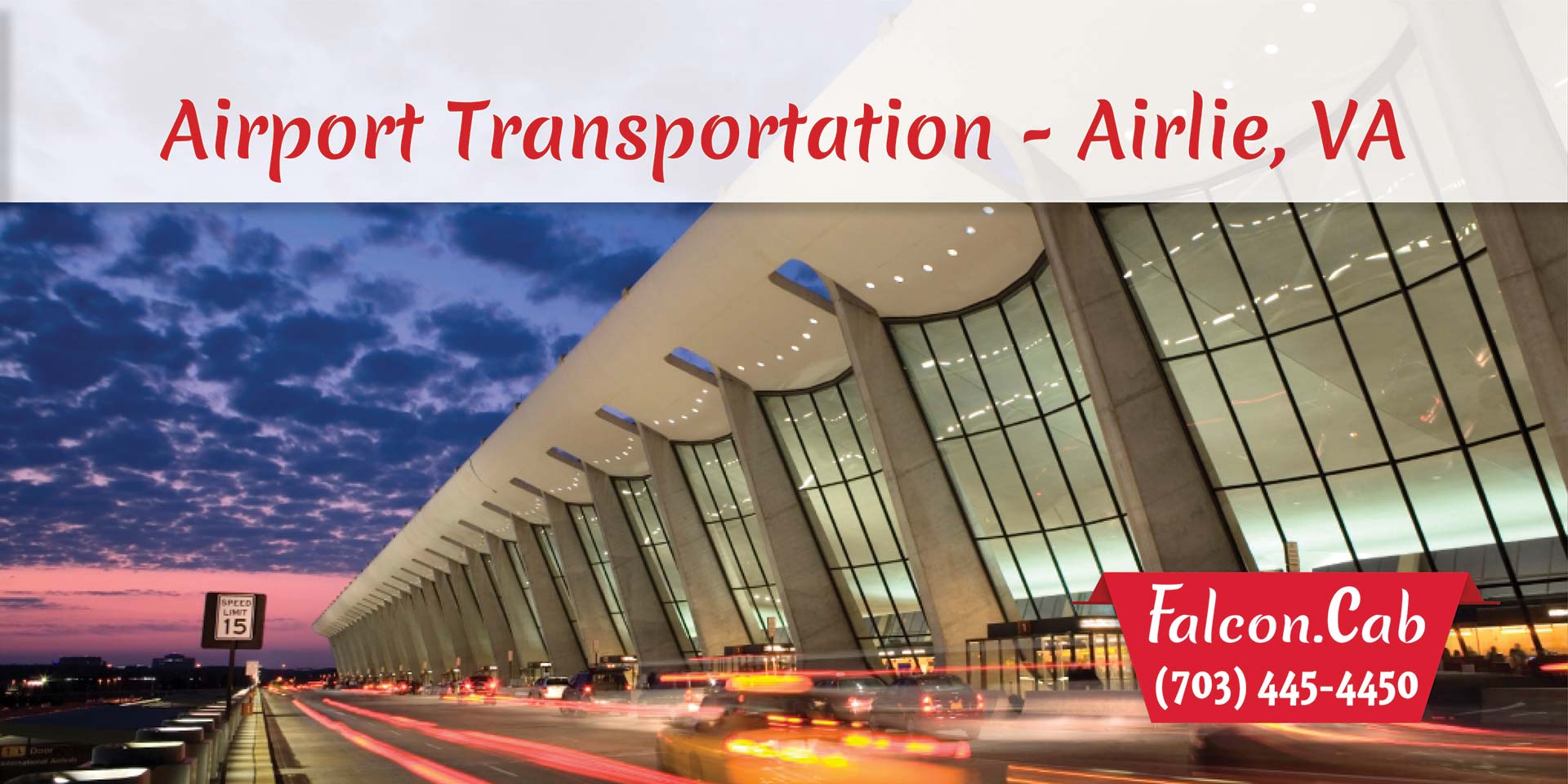 Airlie Taxi Cab | Airport Transportation in Airlie, VA | Call (703) 445-4450