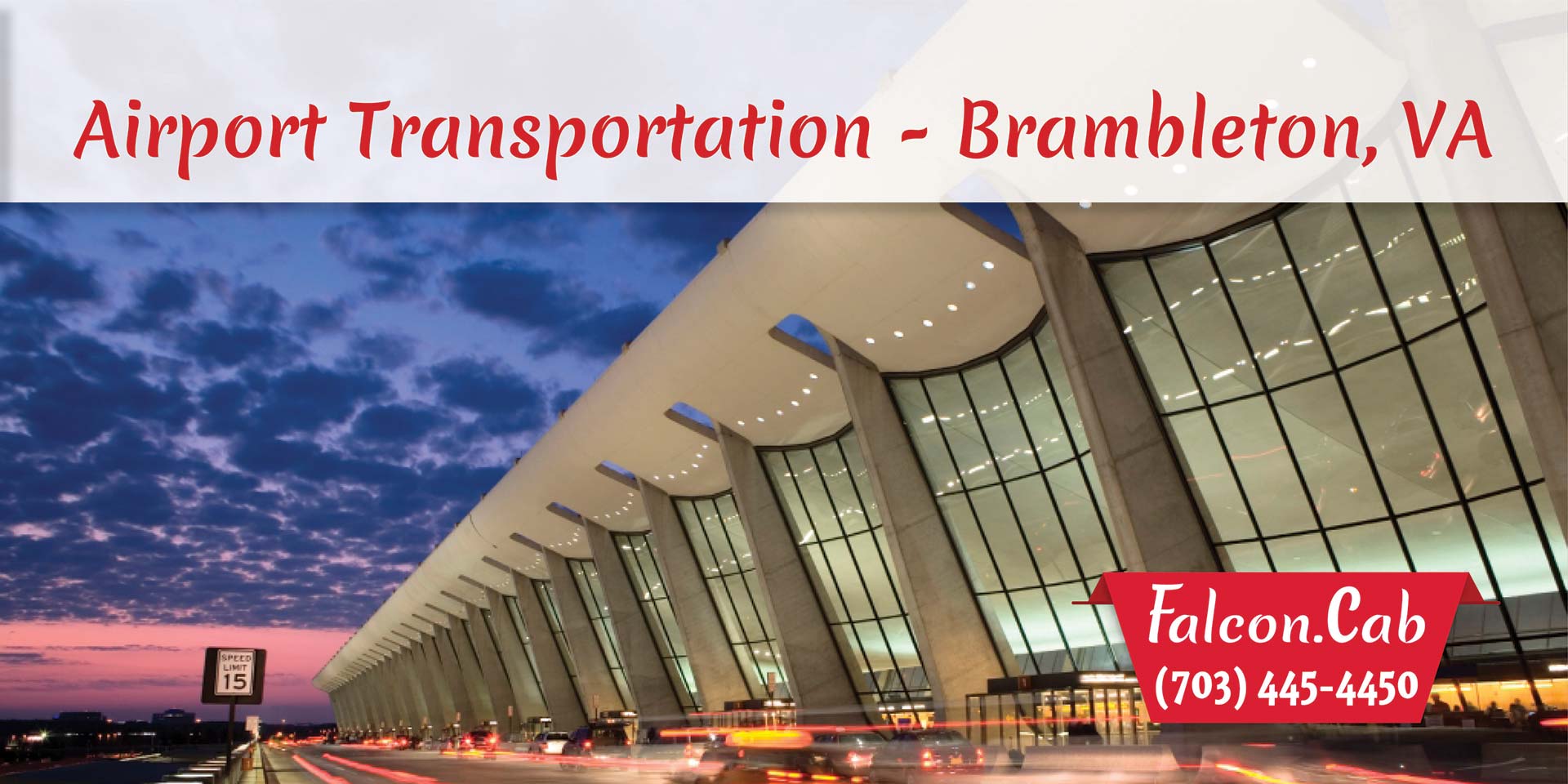 Brambleton Taxi Cab | Airport Transportation in Brambleton, VA | Call (703) 445-4450