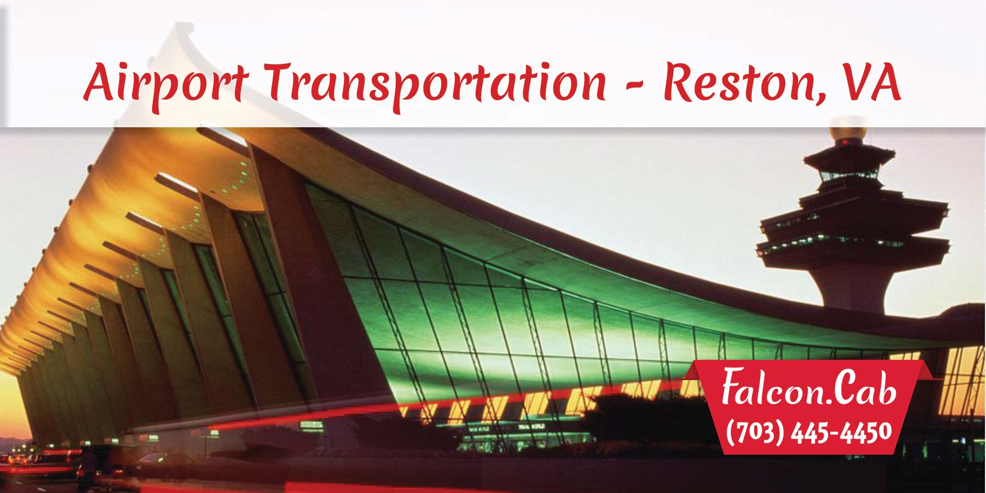 Reston Taxi Cab | Airport Transportation in Reston, VA | Call (703) 445-4450