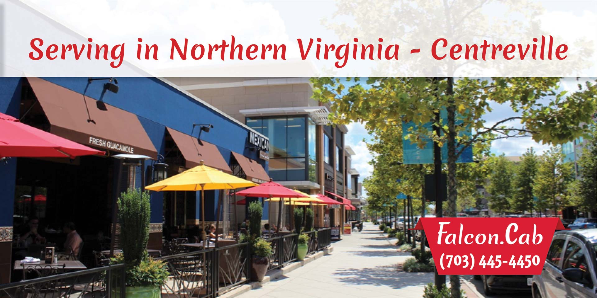 Centreville Taxi Cab | Serving in Northern Virginia | Call (703) 445-4450