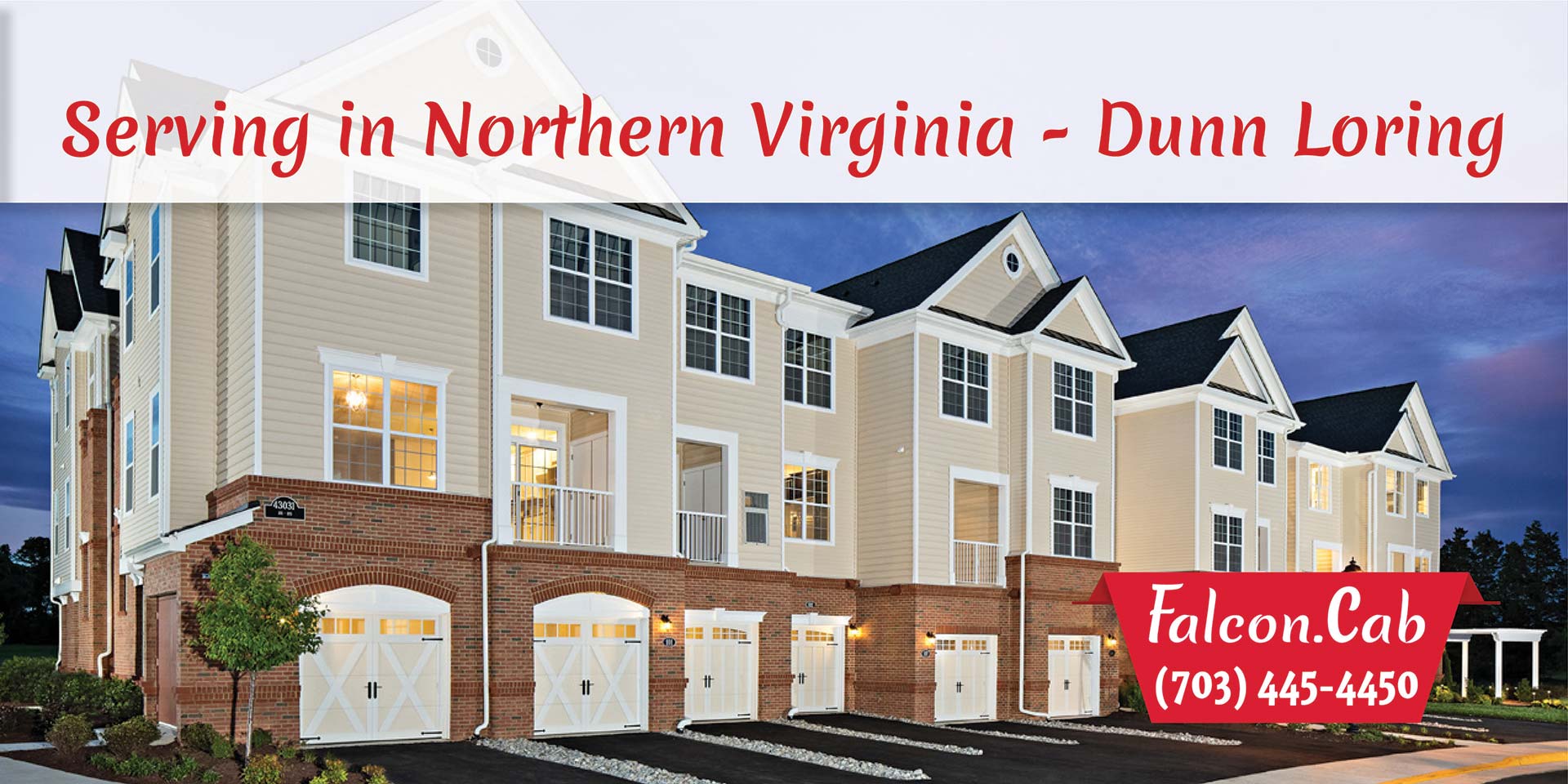 Dunn Loring Taxi Cab | Serving in Northern Virginia | Call (703) 445-4450