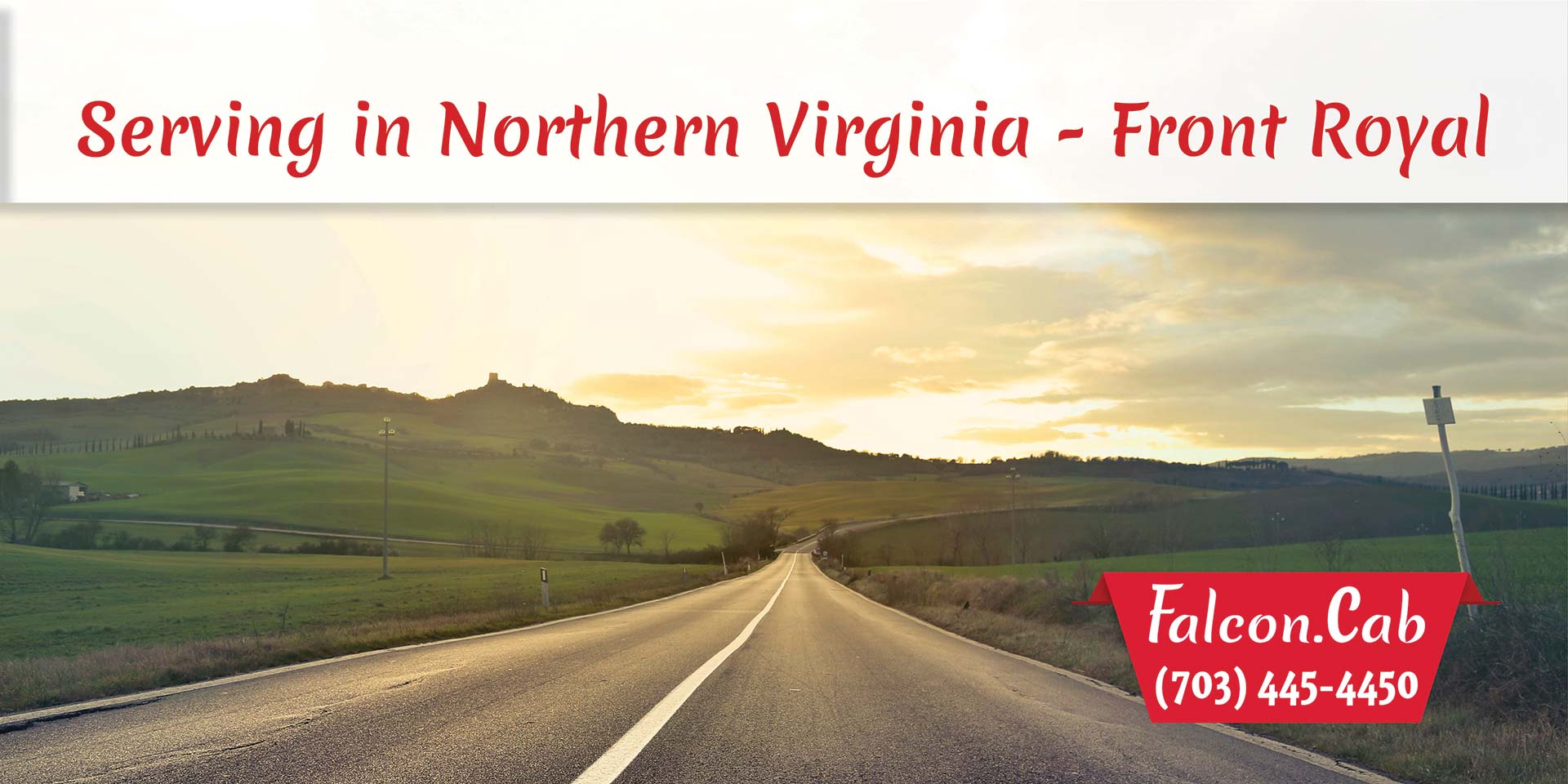 Front Royal Taxi Cab | Serving in Northern Virginia | Call (703) 445-4450