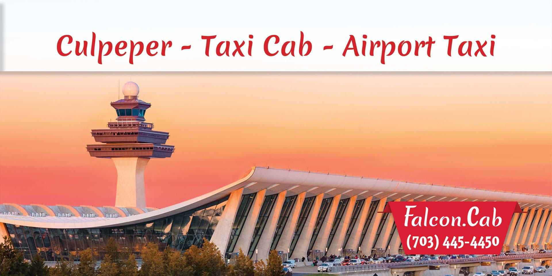 Culpeper Taxi Cab | Airport Taxi | Taxi in Culpeper, VA | Call (703) 445-4450