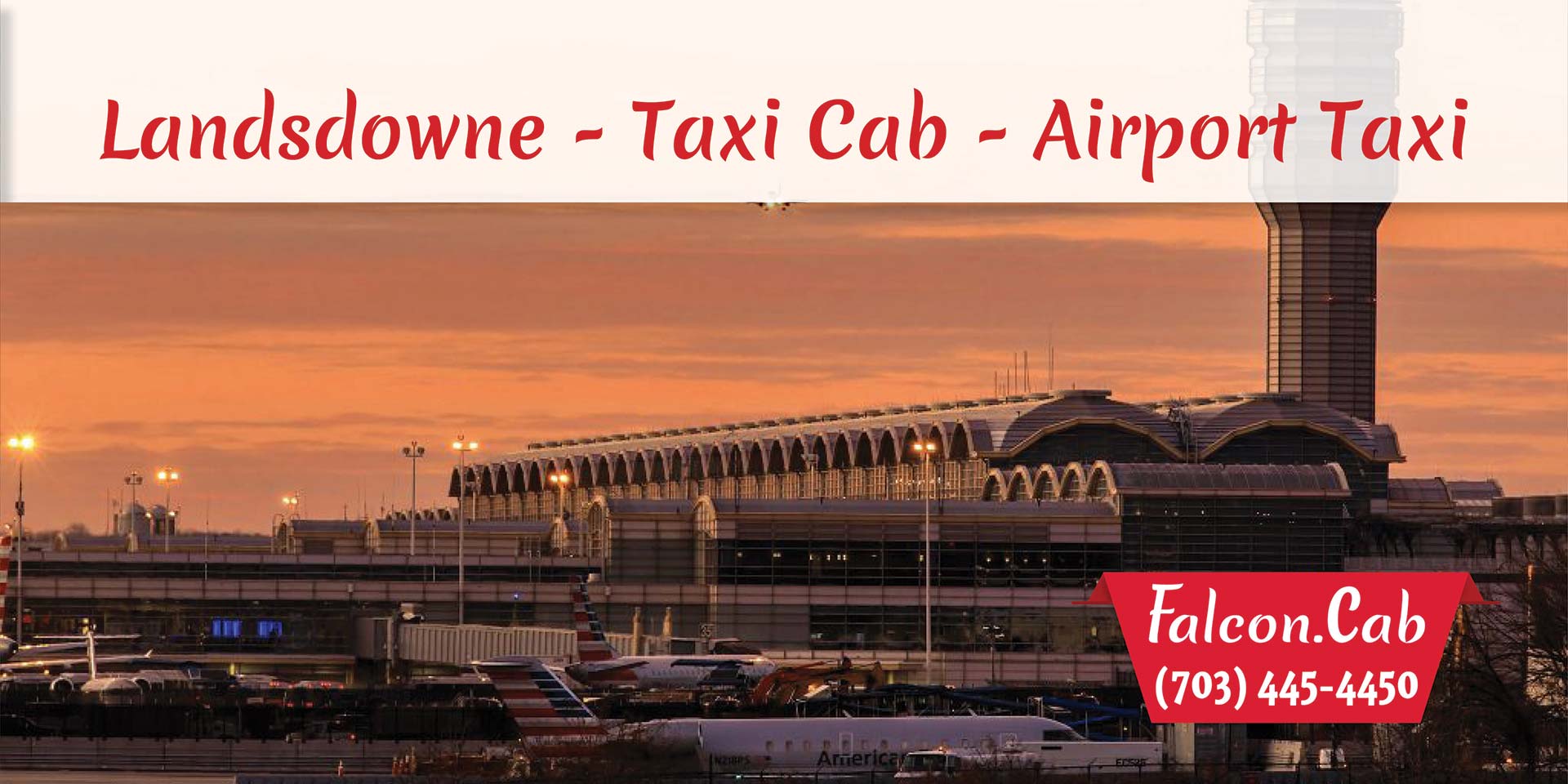 Landsdowne Taxi Cab | Airport Taxi | Taxi in Landsdowne, VA | Call (703) 445-4450