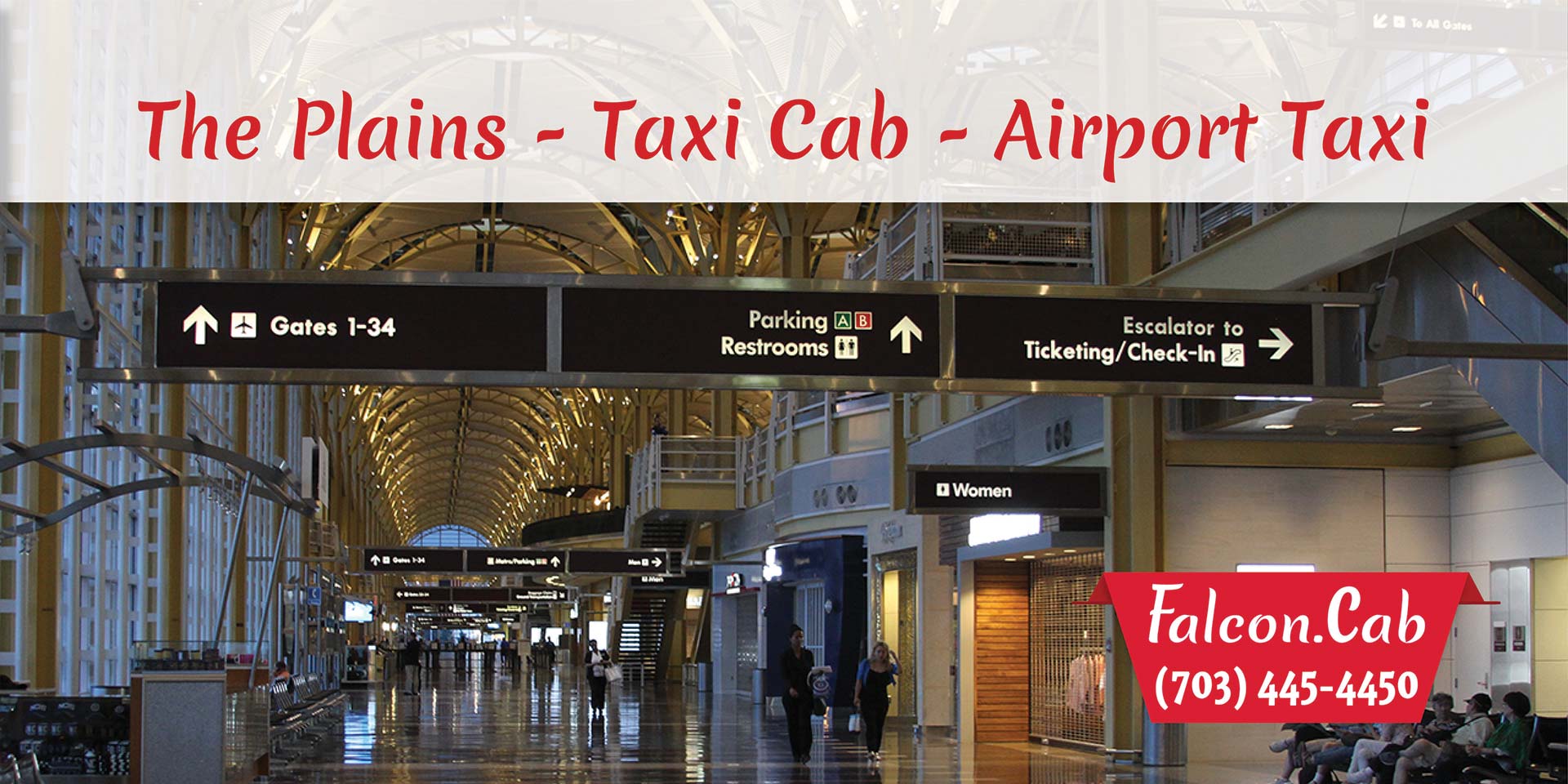 The Plains Taxi Cab | Airport Taxi | Taxi in The Plains, VA | Call (703) 445-4450