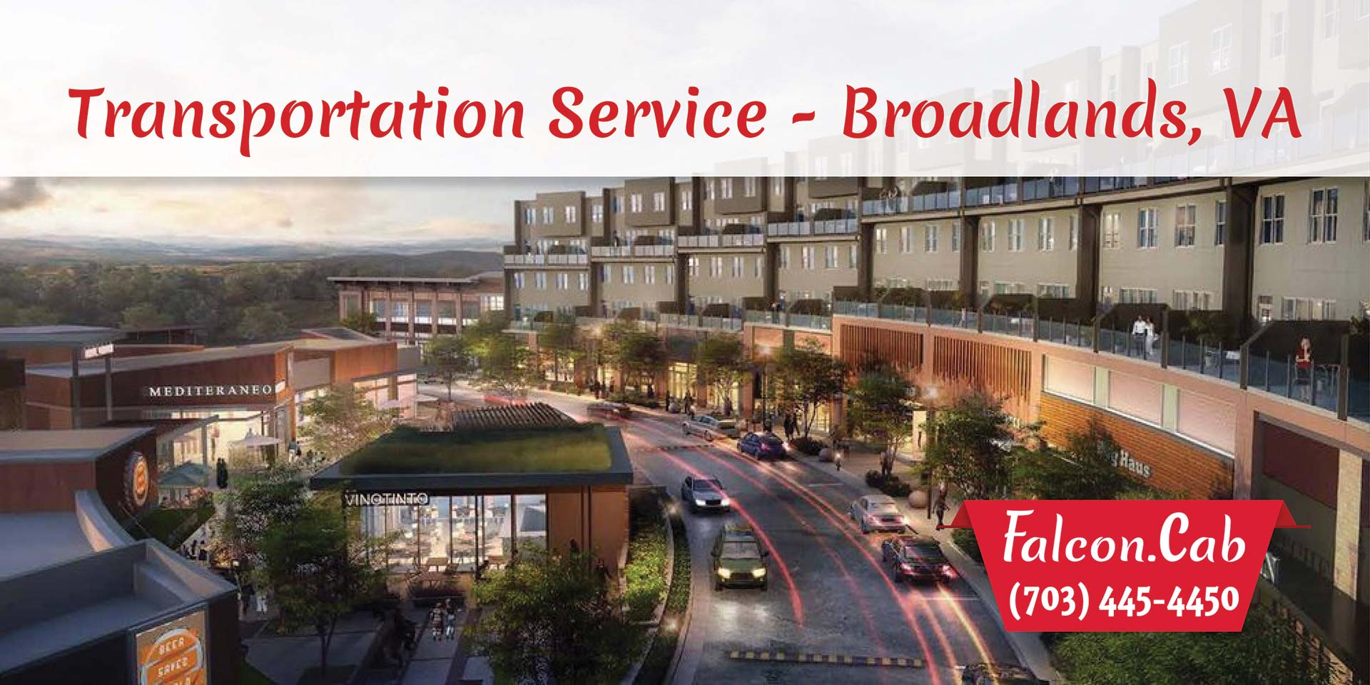 Falcon.Cab | Transportation Service in Broadlands