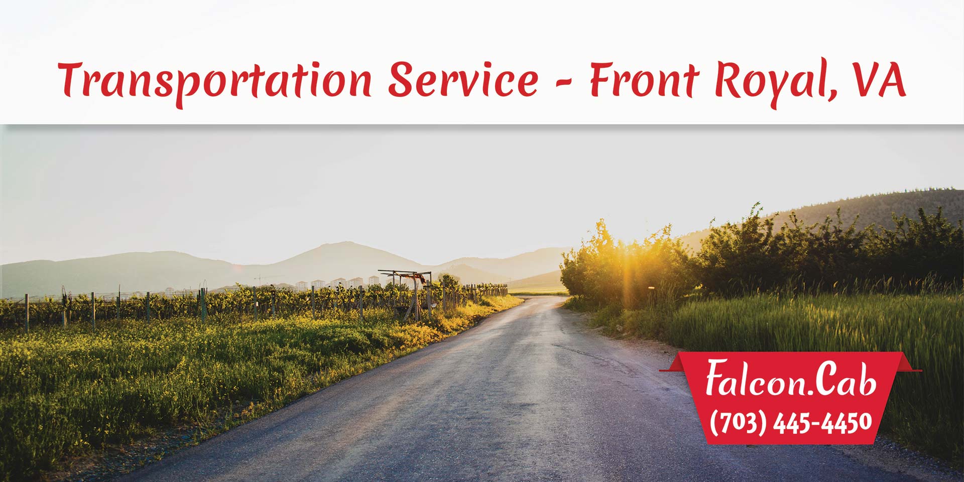 Falcon.Cab | Transportation Service in Front Royal