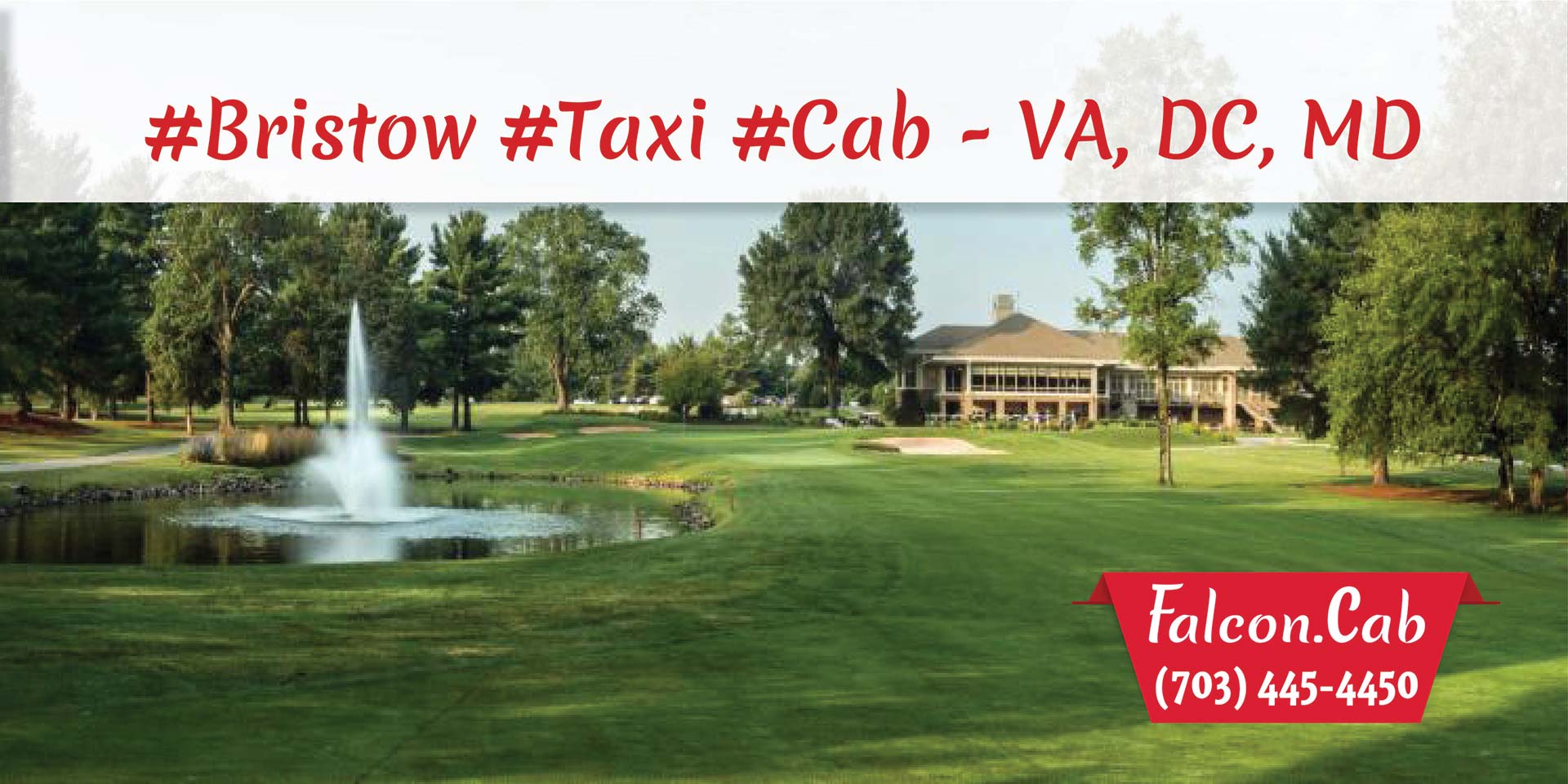Bristow Taxi Cab Serving in Virginia, DC, MD | Call (703) 445-4450