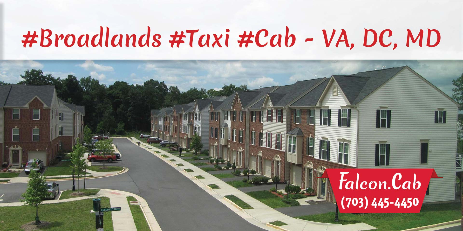 Broadlands Taxi Cab Serving in Virginia, DC, MD | Call (703) 445-4450