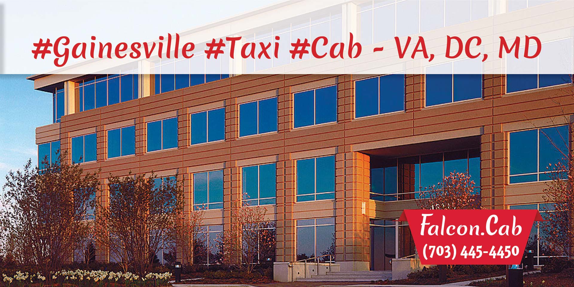 Gainesville Taxi Cab Serving in Virginia, DC, MD | Call (703) 445-4450