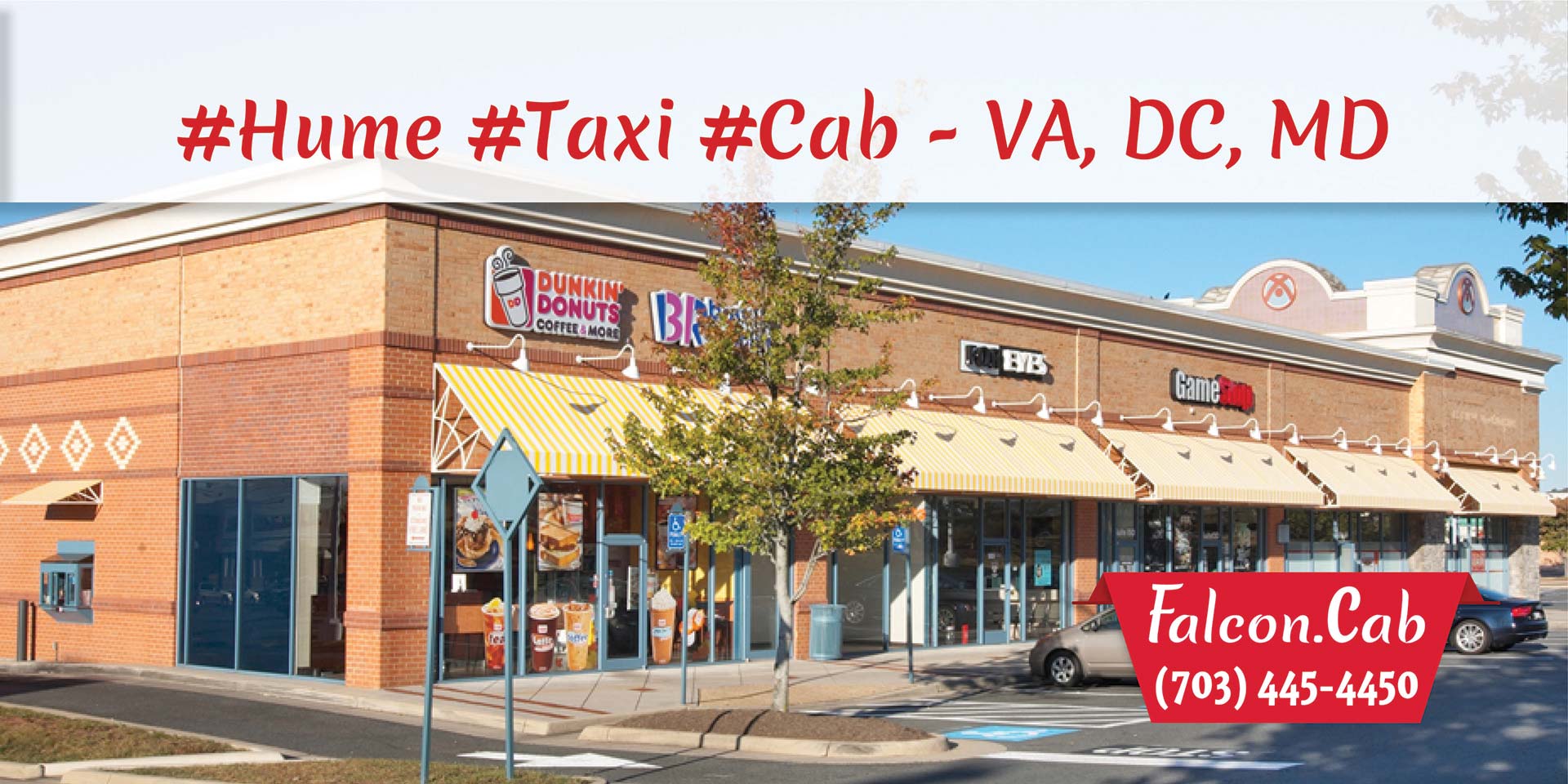 Hume Taxi Cab Serving in Virginia, DC, MD | Call (703) 445-4450
