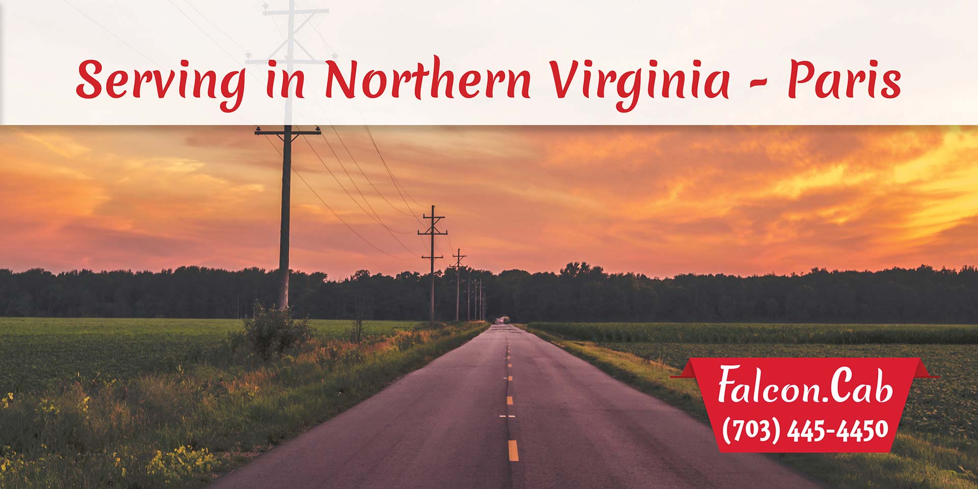 Falcon Cab - Serving In Northern Virginia - Paris