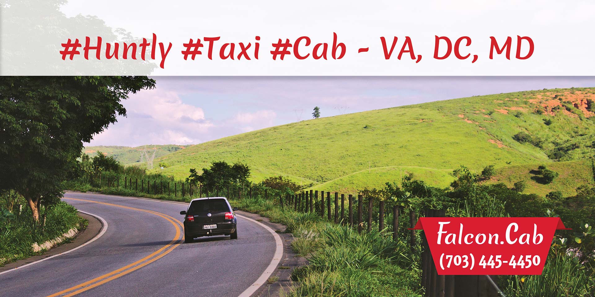 Falcon Cab - VA Taxi Cab - DC MD - Huntly