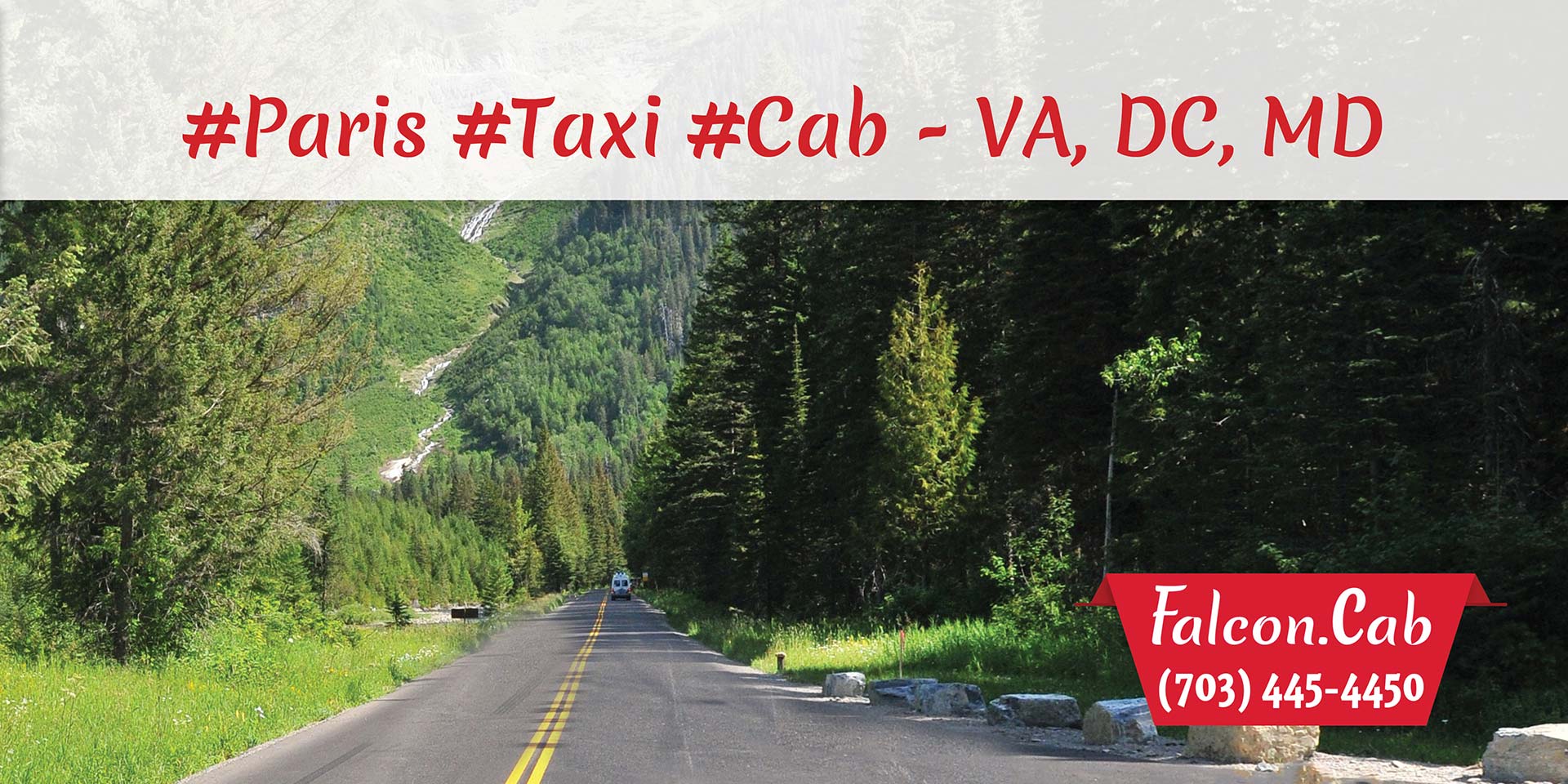 Falcon Cab - VA Taxi Cab - DC MD - Paris