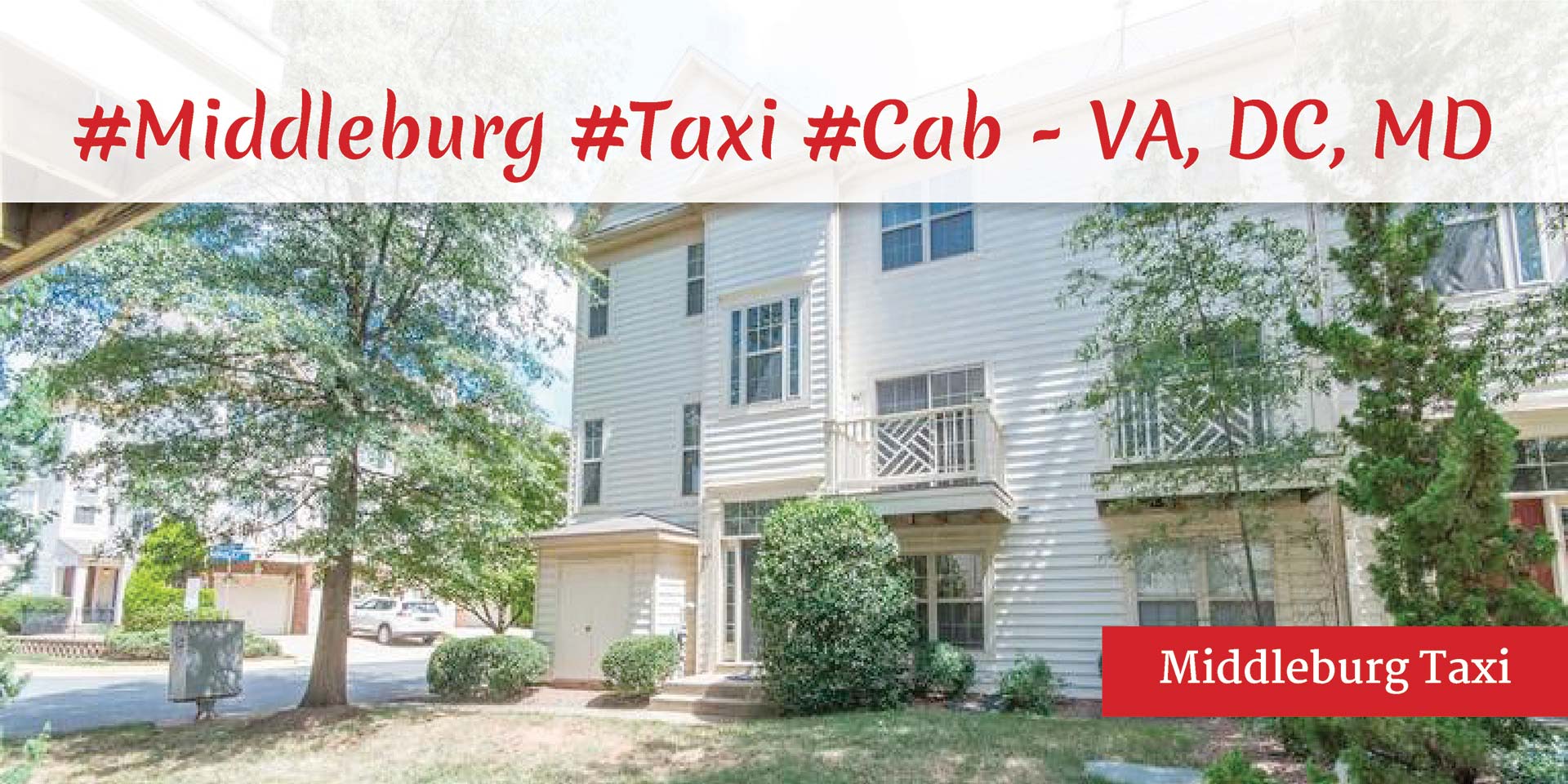 Middleburg Taxi - VA Taxi Cab - DC MD - Middleburg