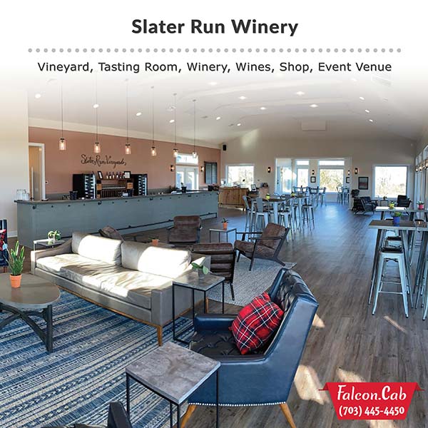 Falcon Cab & Falcon Tours - Slater Run Winery