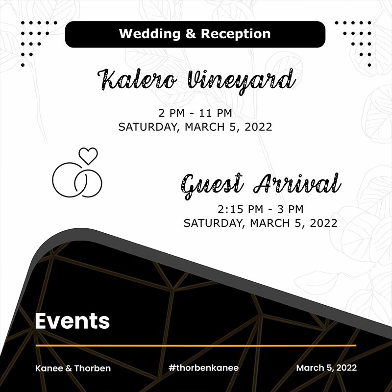 Wedding of Kaneemozhe Harichandran and Thorben Brandenburg at Kalero Vineyard