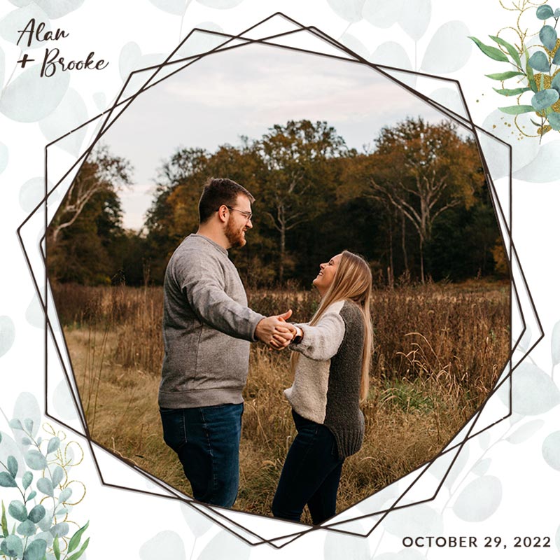 Alan Brennan & Brooke Clinedinst - Wedding in 2022 at Kalero Vineyard