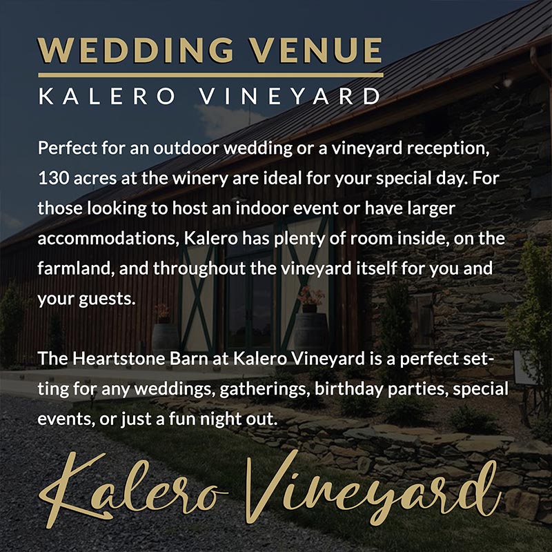 Kalero Vineyard - Wedding Venue in Purcellville VA