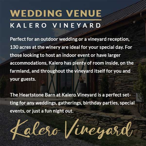 Wedding of Jenna Middleton & Christian Brindle at Kalero Vineyard