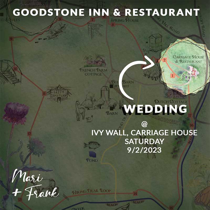 Wedding of Wedding of ​Mari DiDuro and Frank Sturek - Goodstone Inn - Oct 2023